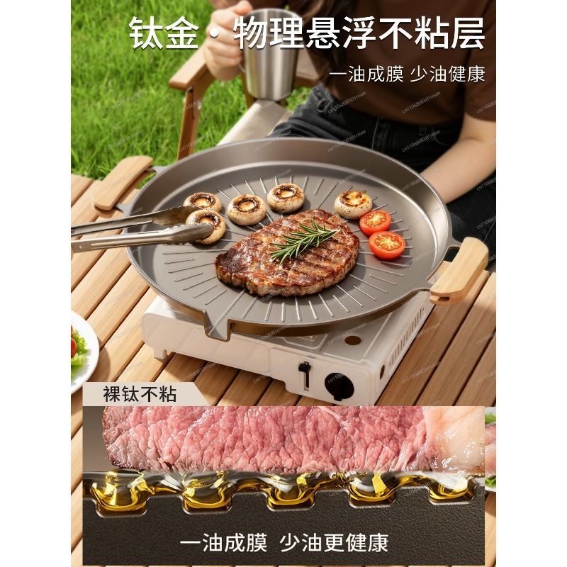 Draagbare anti-aanbak Koreaans - Korean Bbq Grill recensie en prijs
